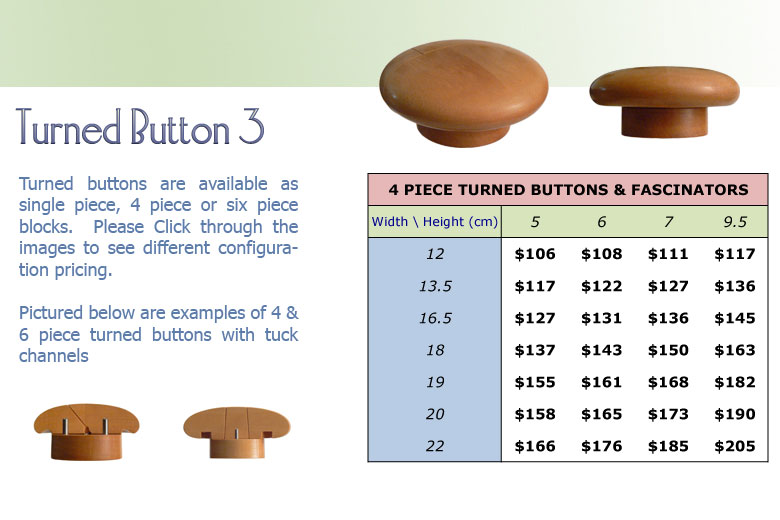Turned Button 3 2